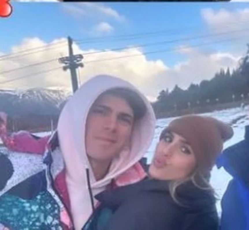 Marcos Y Julieta De Gran Hermano Hicieron Presencias En Bariloche Y Se