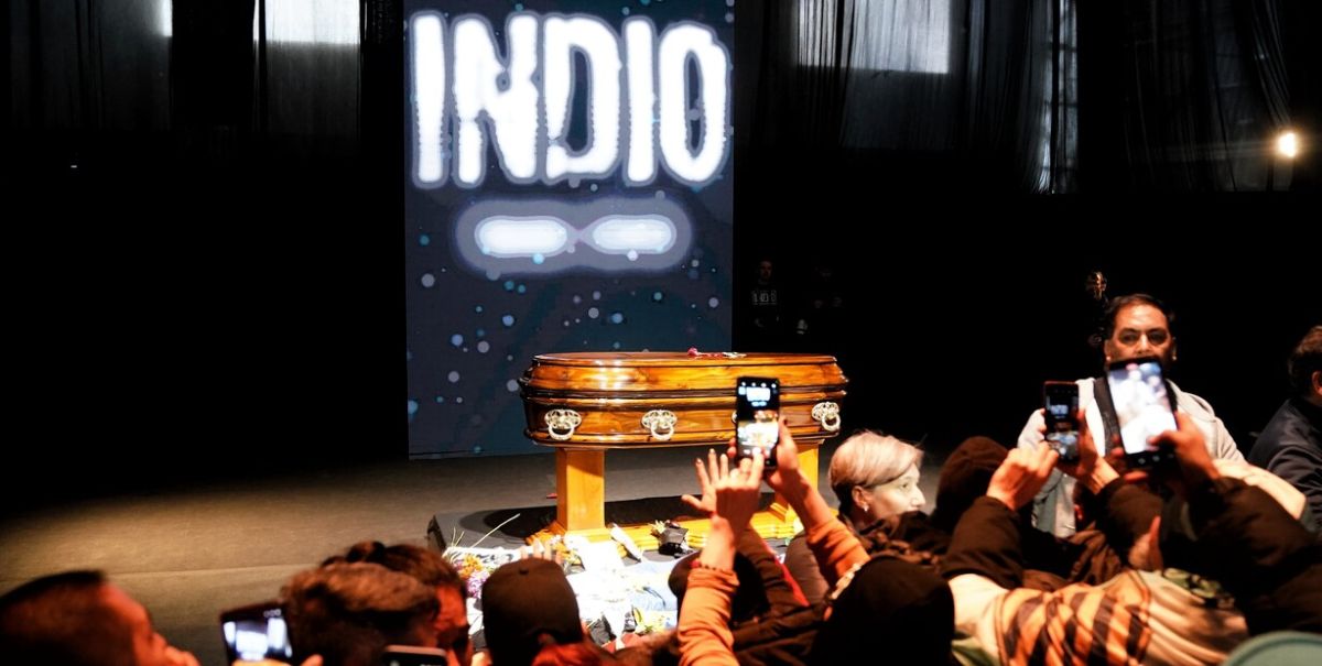 Comenzó la despedida del Indio Solari en Parque Domínico