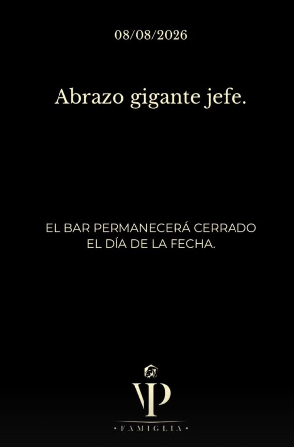 La despedida inmesa a Jorge Messi por parte de los clubes, famosos y colegas