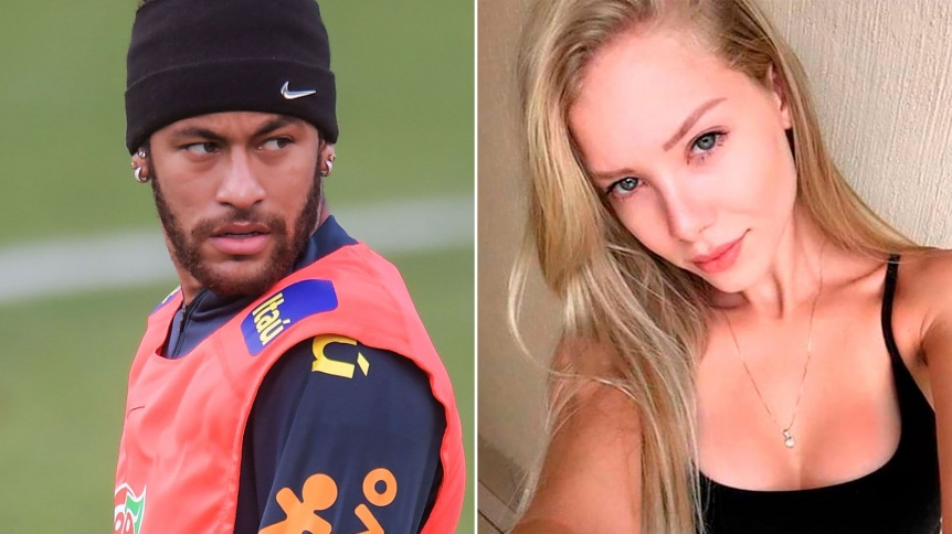 Difunden el video de una supuesta pelea entre Neymar y la modelo que lo denunció por violación