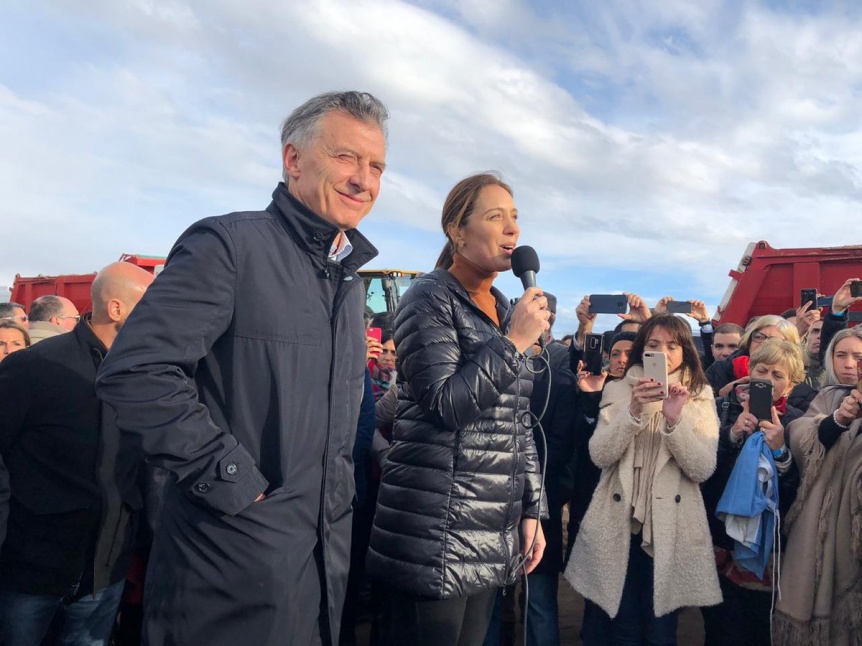 Juntos y en modo electoral, Macri y Vidal le apuntaron al