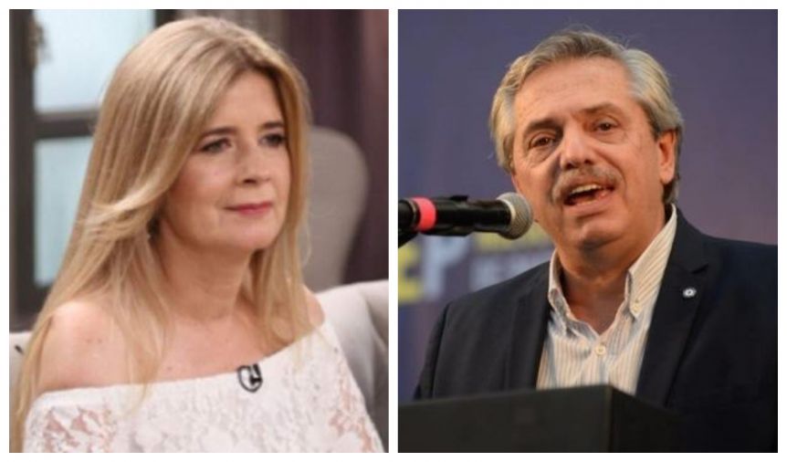 En la puerta de Comodoro Py, Alberto Fernández mandó a estudiar a Mercedes Ninci