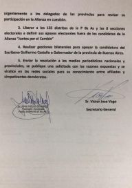 Otro aliado del Gobierno pega el portazo y se va con Espert