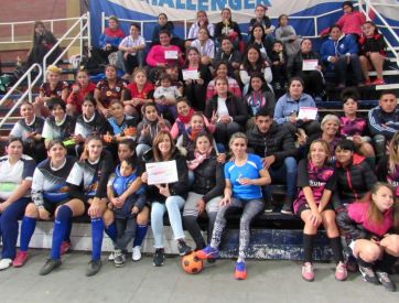 Dulce Granados auspició un torneo de fútbol femenino con perspectiva de género