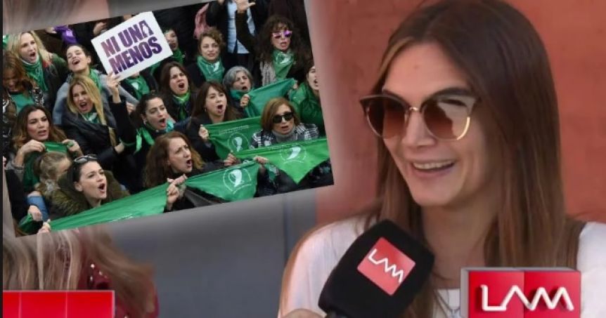 Amalia Granata se burló de Actrices Argentinas: