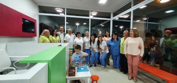 Torchio inauguró el nuevo servicio de pediatría del Hospital Municipal