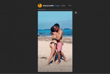 El infartante topless de Camila Salazar desde Ibiza