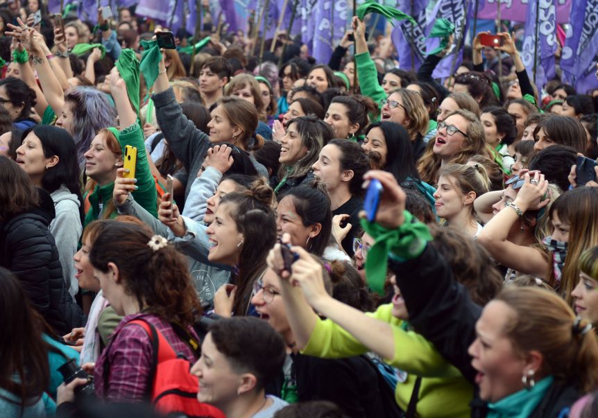 Miles de mujeres marcharon en el cierre del 34º Encuentro Nacional