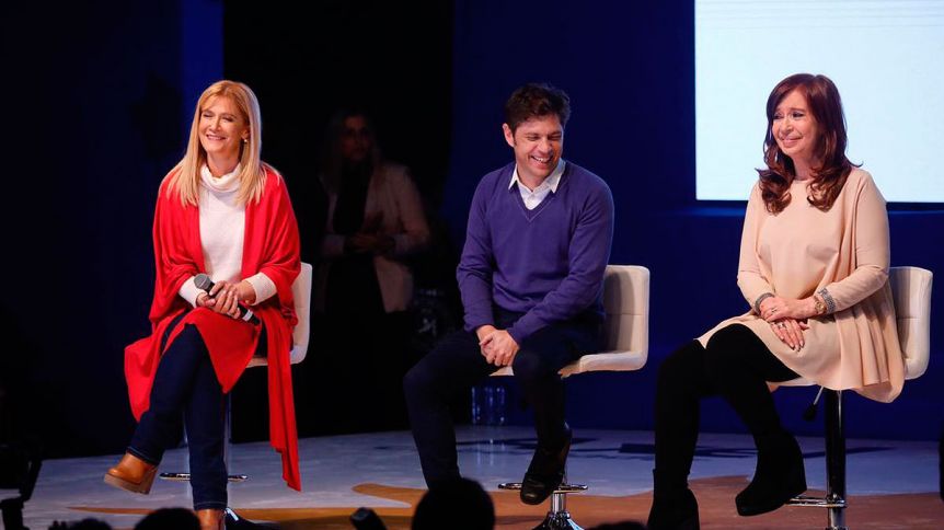 Con Cristina, Axel Kicillof encabeza el primer cierre de la campaña provincial en el Bosque platense