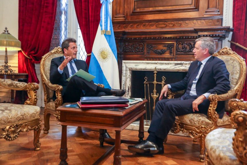 Emilio Monzó y Sergio Massa iniciaron la transición en la Cámara de Diputados de la Nación