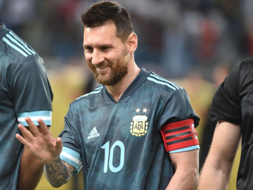 Con un gol de Messi sobre el final, Argentina empató ante Uruguay en Tel Aviv