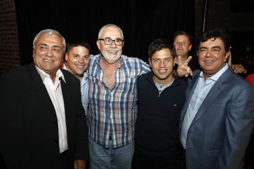 Kicillof, Magario y Espinoza se encontraron con empresarios para hablar de 