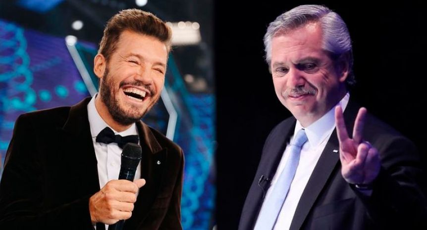Los elogios twitteros entre Marcelo Tinelli y Alberto Fernández
