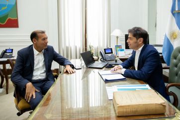 Agenda apretada: Kicillof mantuvo reuniones con Máximo Kirchner, Omar Gutiérrez y Nicolás Trotta