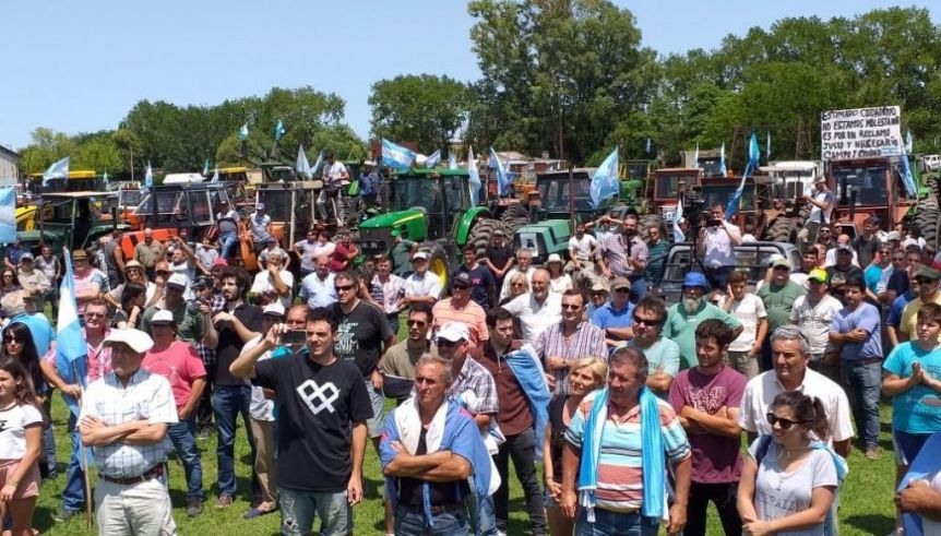 El campo vela las armas en Pergamino para la batalla contra retenciones e impuestos