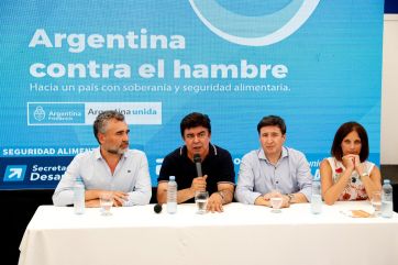 Arroyo presentó la tarjeta Alimentar en Almirante Brown y La Matanza