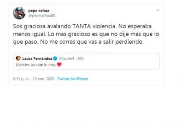 La reacción de Laurita Fernández que enfureció aún más a su 