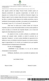Ricardo Biasotti más complicado por la denuncia de Anna Chiara del Boca