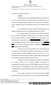 Ricardo Biasotti más complicado por la denuncia de Anna Chiara del Boca