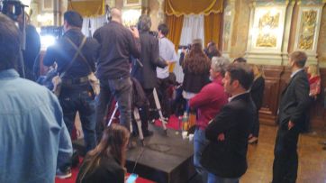 El backstage de 
