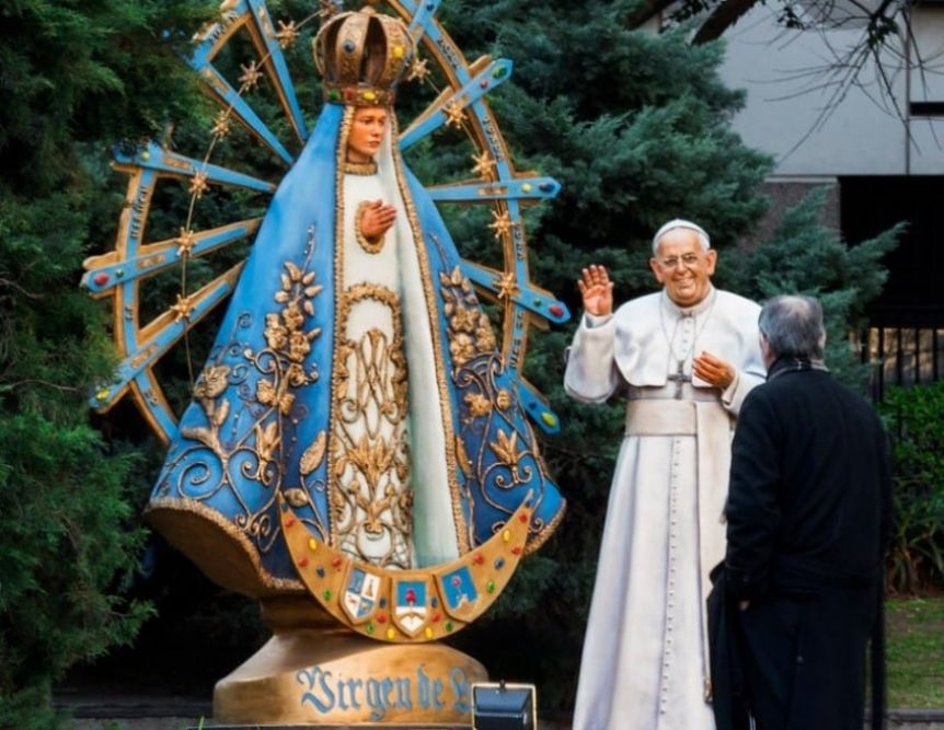 Intendente peronista a full: medidas más duras y promesa de llegada de la Virgen de Luján