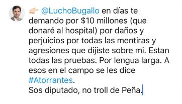 Echarren vs. Bugallo, round 2: el intendente le quiere 