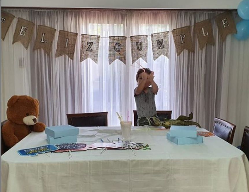 Su sobrino pasó el cumple solito y el intendente reflexionó en Instagram