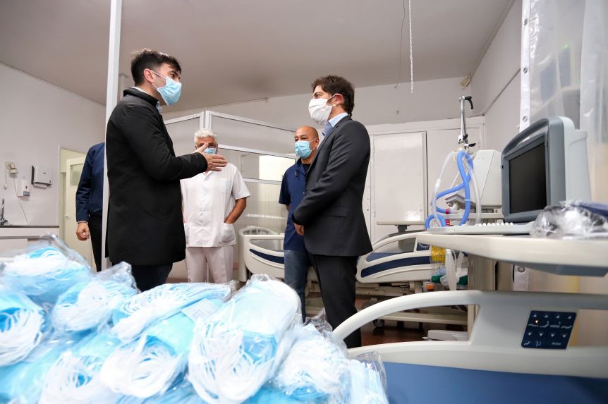 Kicillof en Castelli: “Trabajamos a contrarreloj para recuperar un sistema de salud deteriorado”
