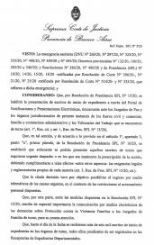 La Suprema Corte le puso fecha al ingreso de expedientes electrónicos