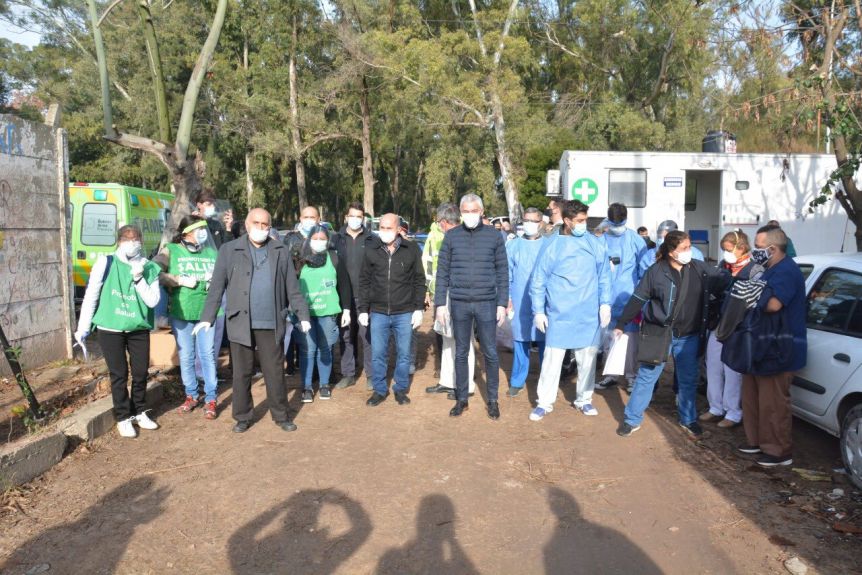 Casa por casa: operativo sanitario conjunto entre dos municipios vecinos
