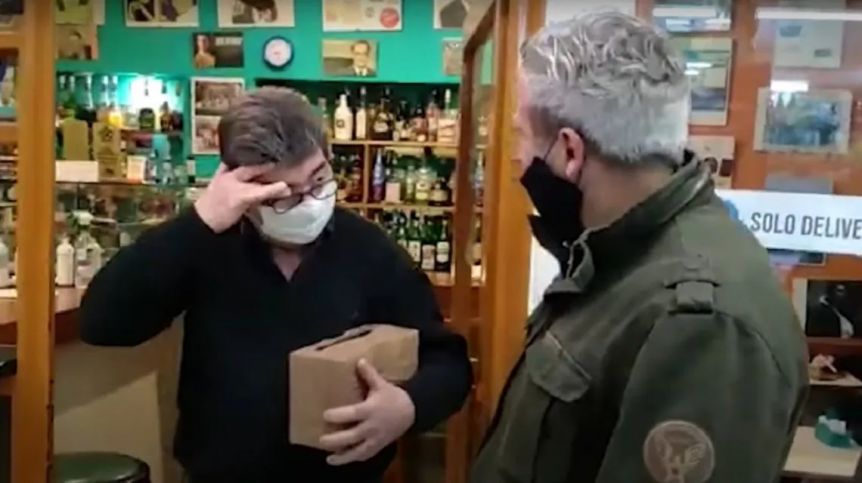 El gesto solidario de los gastronómicos marplatenses con Manotas