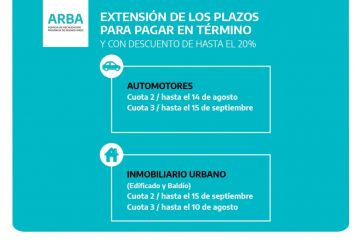 Beneficios por la pandemia: Arba amplía vencimientos de diferentes impuestos