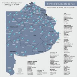 La Corte dispuso restablecer el servicio pleno de Justicia en más distritos