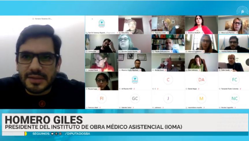 Con acusaciones de sobreprecios y extorsión, Giles detalló su plan para IOMA