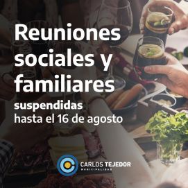 Reuniones sociales: la molesta marcha atrás de los municipios que no se toparon con el Covid