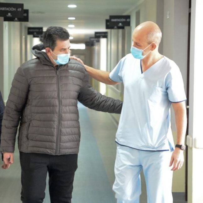 Alivio en la Cuarta: concejal fue dado de alta tras 25 días de internación