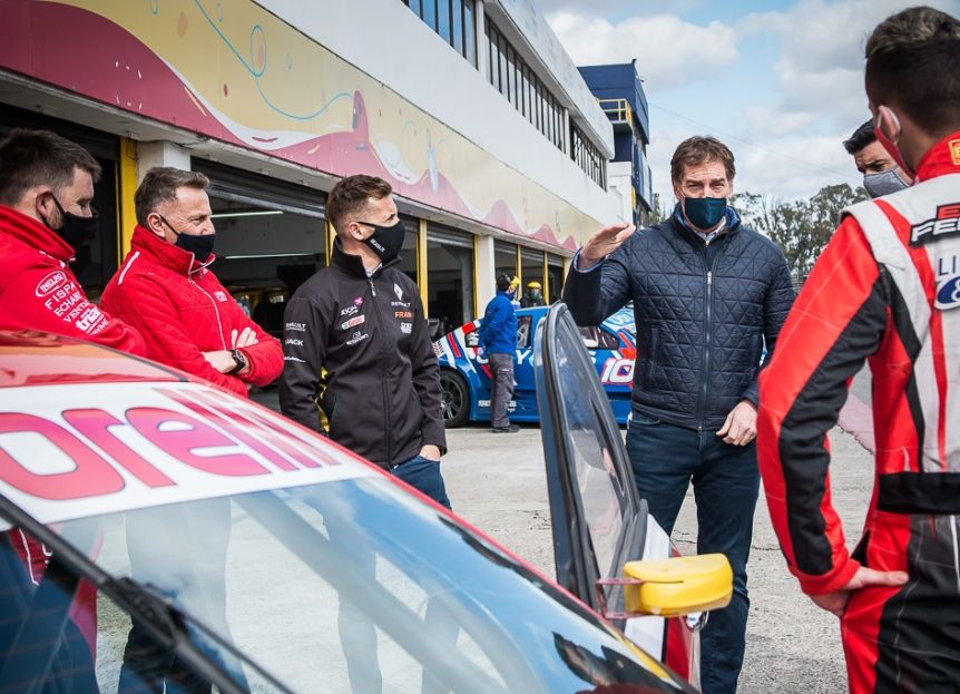 Santilli puso primera para que vuelva el automovilismo