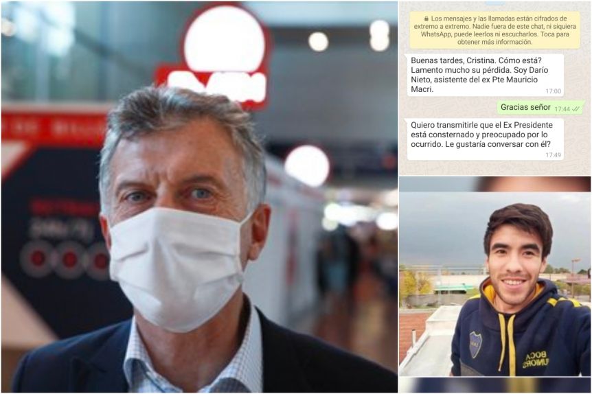 Reapareció Macri con un mensaje a la familia de Facundo Astudillo Castro y desató la polémica