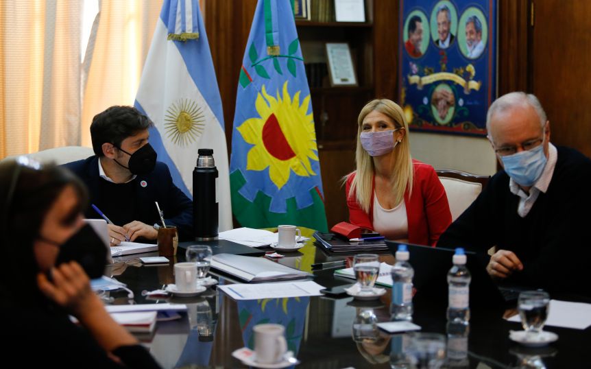 Los números de la pandemia que Gollán le mostró a los alcaldes