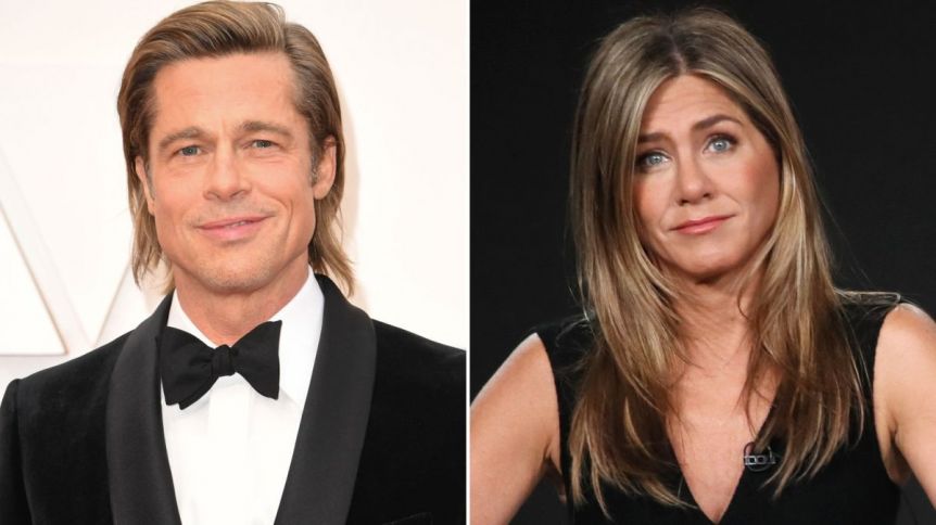 Brad Pitt y Jennifer Aniston se reencontraron y arrasaron en las redes sociales