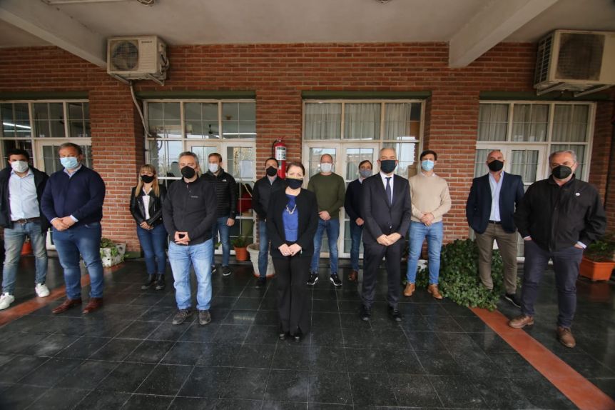 Cumbre de intendentes y Provincia por la toma de Guernica