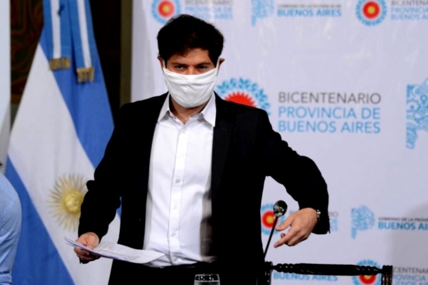 Coronavirus: Axel Kicillof confirmó que se encuentra en aislamiento preventivo