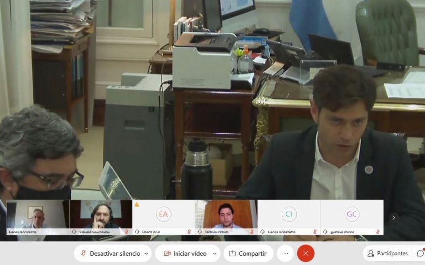 Desarrollo productivo: Kicillof encabezó reuniones con sectores agroindustriales