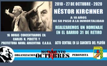#Néstor 10 años: la política bonaerense celebra la figura del ex presidente