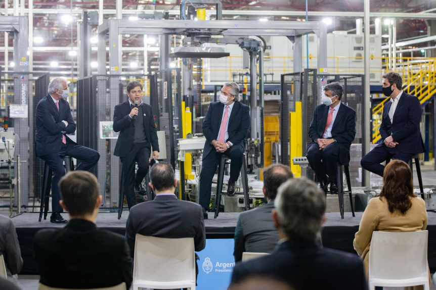 Alberto y Kicillof anunciaron inversiones en la industria cervecera