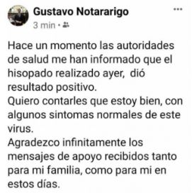 Otro intendente se suma a la lista de contagiados de Covid: ya son más los del interior que los del GBA