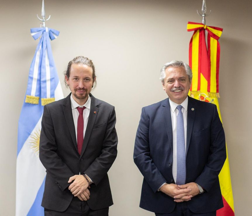 En Bolivia, Alberto se reunió con el Rey y el vicepresidente de España