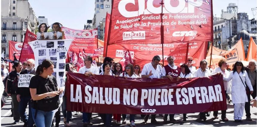 Trabajadores de la Salud vuelven a las calles para exigir mejoras salariales