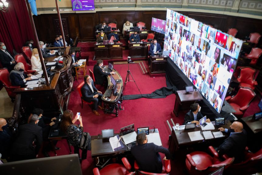 La Legislatura se hizo eco de la carta contra el FMI y se ordenó bajo el ala de Cristina