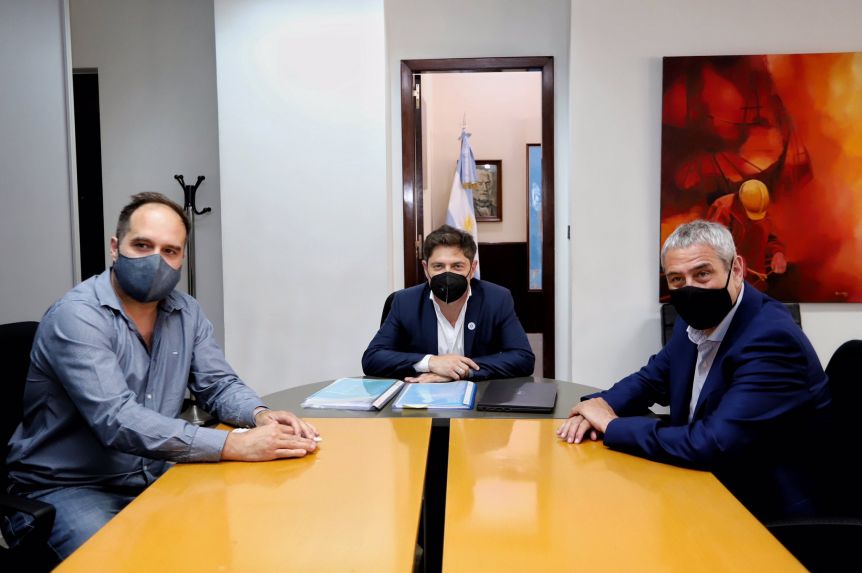 Kicillof exploró con Ferraresi respuestas ante la toma de tierras y el déficit habitacional